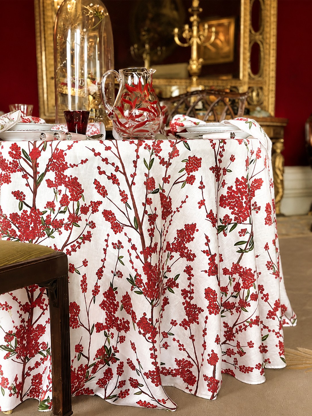 Round tablecloth